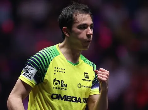 Hugo Calderano 'sobra' e é campeão do WTT de Ljubljana