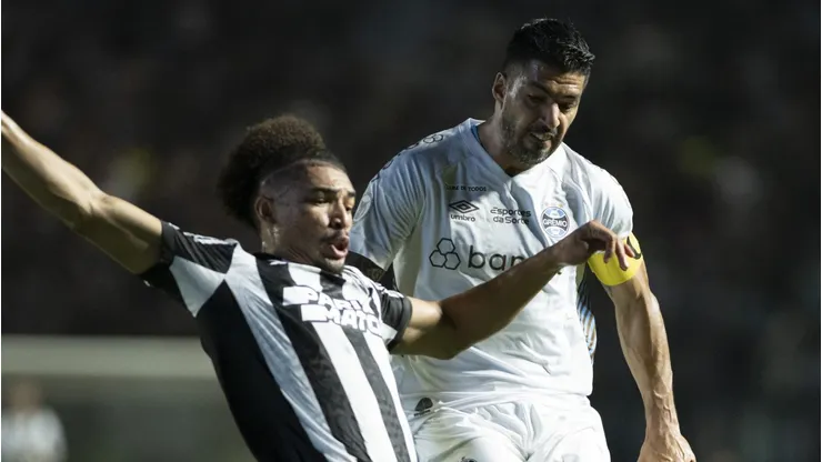Sem Luis Suárez e Adryelson, Botafogo e Grêmio se enfrentam novamente. Foto: Jorge Rodrigues/AGIF
