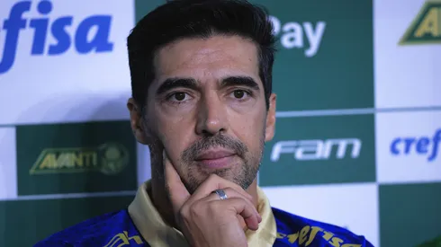 Abel Ferreira durante partida entre Palmeiras e Novorizontino, no Allianz Parque, pelo Campeonato Paulista, no dia 28/03/2024.