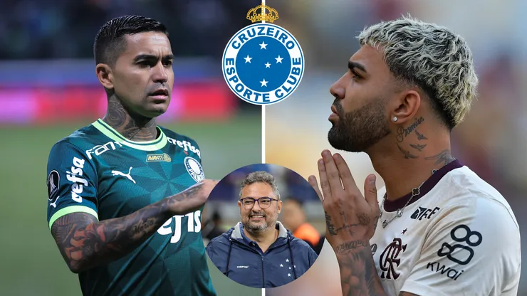 Dudu e Gabigol, alvos do Cruzeiro - Foto: AGIF/Ettore Chiereguini/Thiago Ribeiro