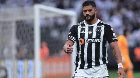 Hulk jogador do Atletico-MG durante partida contra o Corinthians no estadio Arena Corinthians pelo campeonato Brasileiro A 2024. Foto: Ettore Chiereguini/AGIF