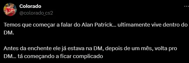 Torcedor do Internacional. Foto: Reprodução/ Twitter