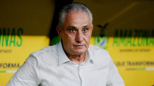 Tite durante partida entre Amazonas e Flamengo, na Arena da Amazônia, pela Copa do Brasil, no dia 22/05/2024.