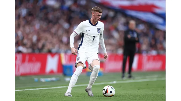 Cole Palmer da Inglaterra. (Foto de Alex Pantling/Getty Images)