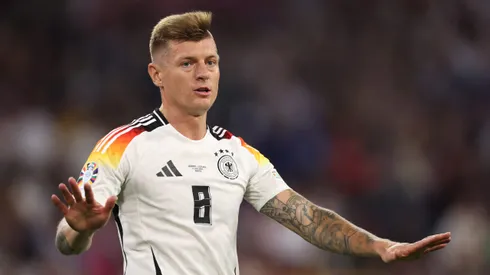Kroos na Euro pela Alemanha. (Foto de Alexander Hassenstein/Getty Images)