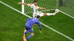 Niclas Fuellkrug da Alemanha na Euro 2024. (Foto de Clive Mason/Getty Images)