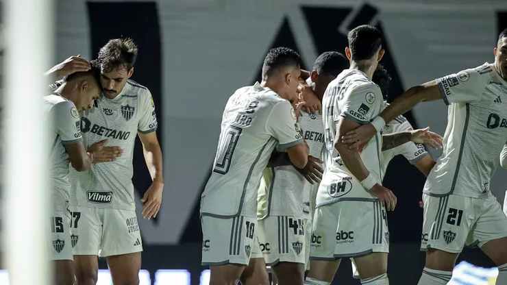 Atlético-MG na virada sobre o RB Bragantino. Foto: Pedro Souza/ Atlético-MG/ Flickr