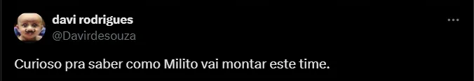 Torcedor do Atlético-MG. Foto: Reprodução/ Twitter