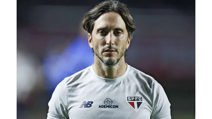 Foto: AFP - Zubeldía, técnico do São Paulo, é alvo de críticas em empate contra o Internacional