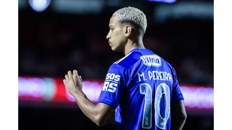 Foto: Gustavo Aleixo/Cruzeiro - Matheus Pereira, pelo Cruzeiro