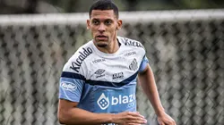 Santos renovou com Alex Nascimento em junho, mas zagueiro está fora dos planos para 2025 - Foto: Raul Baretta/ Santos FC