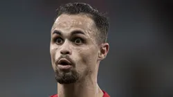 RJ - Rio de Janeiro - 05/11/2021 - BRASILEIRO A 2021, FLAMENGO X ATLETICO-GO - Michael jogador do Flamengo durante partida contra o Atletico-GO no estadio Maracana pelo campeonato Brasileiro A