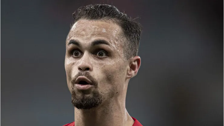 RJ - Rio de Janeiro - 05/11/2021 - BRASILEIRO A 2021, FLAMENGO X ATLETICO-GO - Michael jogador do Flamengo durante partida contra o Atletico-GO no estadio Maracana pelo campeonato Brasileiro A