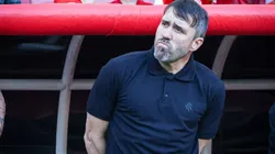 Treinador completa 100 jogos pela equipe. Maxi Franzoi/AGIF.
