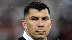 RJ - RIO DE JANEIRO - 04/02/2024 - CARIOCA 2024, VASCO X FLAMENGO - Medel jogador do Vasco durante partida contra o Flamengo no estadio Maracana pelo campeonato Carioca 2024.