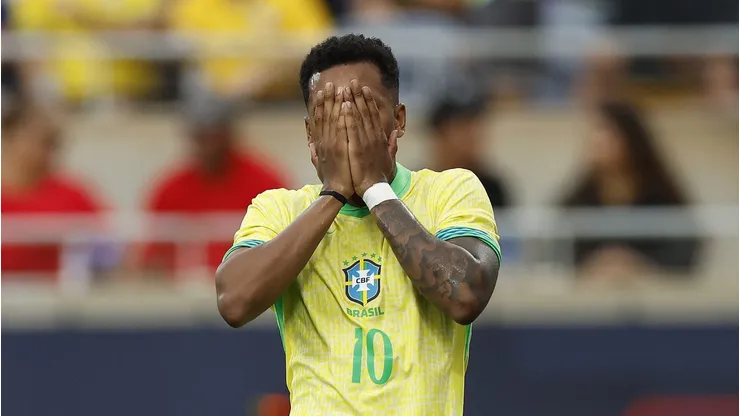 Rodrygo foi substituído na Seleção Brasileira - Foto: Rafael Ribeiro/CBF