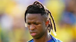 Vinícius Júnior pela Seleção Brasileira. Foto: Rich Storry/Getty Images