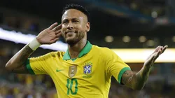 Neymar em jogo da Seleção Brasileira (Foto: Michael Reaves/Getty Images)