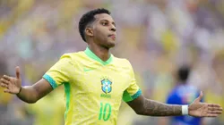Foto: Rich Storry/Getty Images - Rodrygo marcou o gol da Seleção