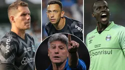 Renato foi enfático ao abordar titularidade no gol do Grêmio