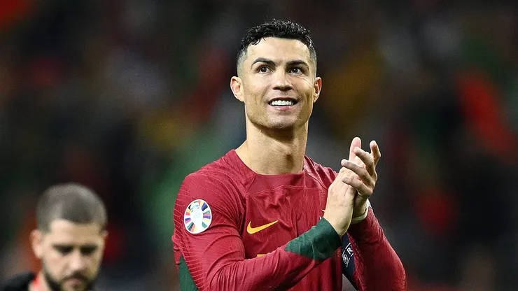 Cristiano Ronaldo em jogo da Seleção Portuguesa (Foto: Octavio Passos/Getty Images)