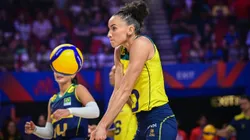 Gabi, a capitã da Seleção Brasileira. Foto: FIVB