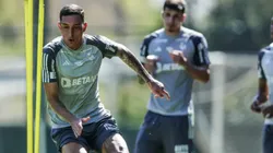 Foto: Pedro Souza/Atlético-MG - Paulo Vitor, durante treino do Atlético-MG