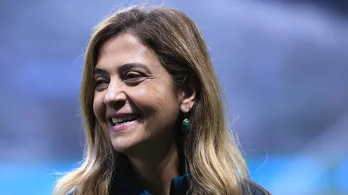 SP - SAO PAULO - 29/04/2023 - BRASILEIRO A 2023, PALMEIRAS X CORINTHIANS - leila pereira presidente do Palmeiras durante partida contra o Corinthians no estadio Arena Allianz Parque pelo campeonato BRASILEIRO A 2023.