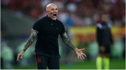 Foto: Wagner Meier/Getty Images - Sampaoli em jogo o Flamengo.