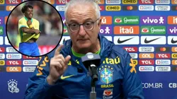 Dorival Jr., técnico da Seleção Brasileira comenta sobre Endrick. Foto Dorival: YouTube. Foto Endrick: Getty Imagens.