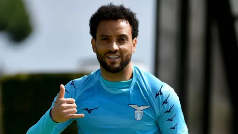 Palmeiras está ansioso pela chegada de Felipe Anderson - (Photo by Marco Rosi - SS Lazio/Getty Images)