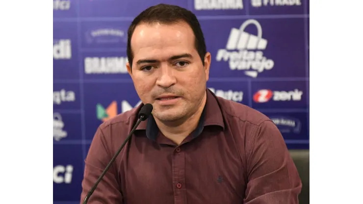 Marcelo Paz, CEO do Fortaleza, confirma interesse do Corinthians. Foto: Kely Pereira/AGIF