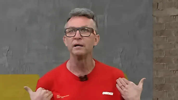 Neto dá opinião polêmica na Band. Foto: Reprodução/ Youtube Os Donos da Bola.