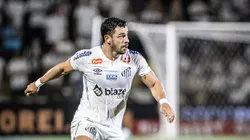 Santos jogando contra o Novorizontino. Foto: Raul Barretta/ Flickr