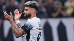 Yuri Alberto jogador do Corinthians lamenta durante partida contra o America-RN no estadio Arena Corinthians pelo campeonato Copa Do Brasil 2024. Foto: Ettore Chiereguini/AGIF
