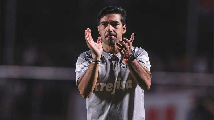 Abel Ferreira em partida do Palmeiras