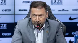 O presidente Augusto Melo prestou esclarecimentos sobre a Vai de Bet e aproveitou para falar sobre novo patrocinador - Foto Agência Corinthians