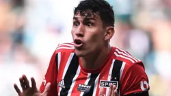 Ferraresi durante partida entre Palmeiras e São Paulo, no Allianz Parque, pelo Campeonato Paulista de 2023, no dia 22/01.