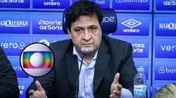 Presidente do grêmio terá que entrar em acordos. Foto: Maxi Franzoi/AGIF