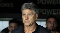 Renato Portaluppi durante partida contra os argentinos. Foto: Robson Mafra/AGIF