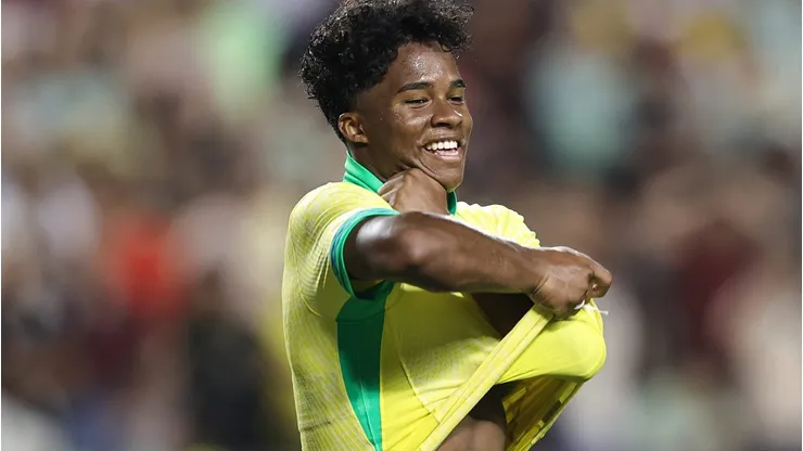 Endrick, cria do Palmeiras, brilha na Seleção Brasileira