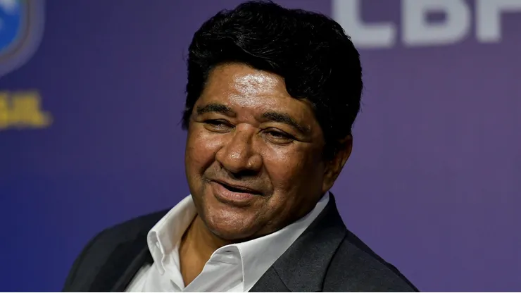 Ednaldo Rodrigues, presidente da CBF, durante convocação da Seleção Brasileira, no auditório do hotel Windsor, no Rio de Janeiro, no dia 03/03/2023.
