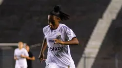 Jogadora é um dos destaques da equipe. Divulgação/Bruno Vaz/Santos FC.