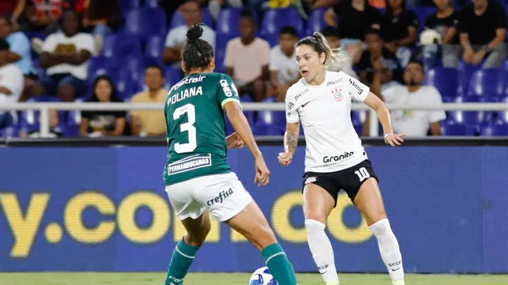 Palmeiras e Corinthians se enfrentam pelo Brasileirão. Divulgação/Ag. Corinthians.