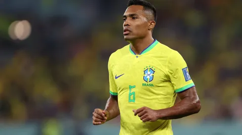 Alex Sandro em jogo pela Seleção Brasileira. (Photo by Julian Finney/Getty Images)