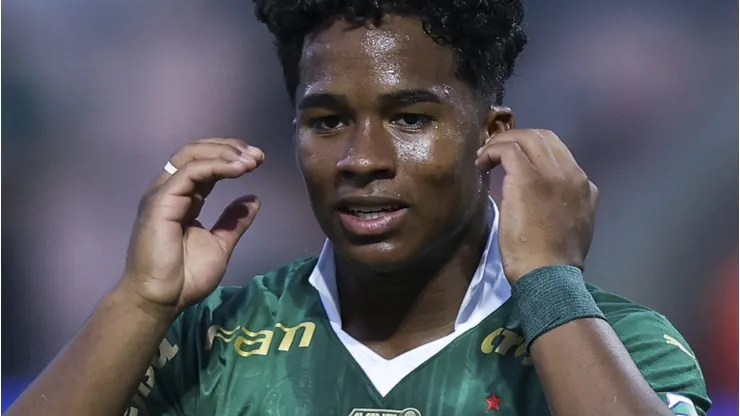 Endrick saiu do Palmeiras rumo ao Real Madrid