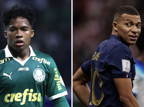 Endrick tece elogios a Mbappé: "Jogador incrível"