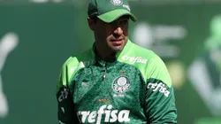 O técnico Abel Ferreira, da SE Palmeiras, durante treinamento, na Academia de Futebol. (Foto: Cesar Greco/Palmeiras/by Canon)