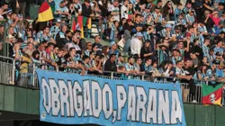 Grêmio fará sua terceira partida no Couto Pereira. Foto: Robson Mafra/AGIF