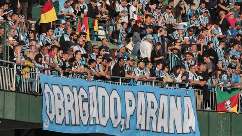 Grêmio fará sua terceira partida no Couto Pereira. Foto: Robson Mafra/AGIF